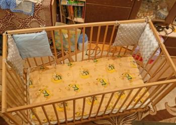 Кроватка с матрасом