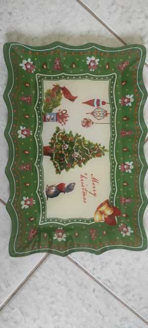 Блюдо декоративное. К Рождеству.