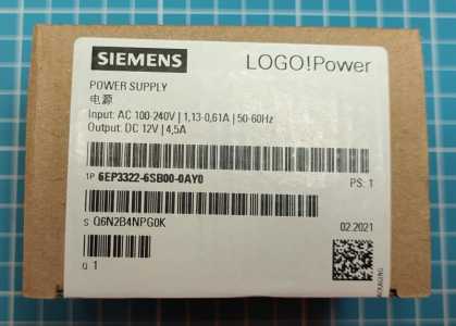 Блок питания Siemens 6EP3322-6SB00-0AY0 12В 4,5А