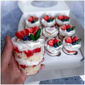 Клубника в шоколаде, трайфлы