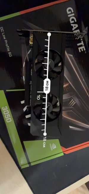 Видеокарта GeForce RTX 3050 ОС Low Profile 6гб