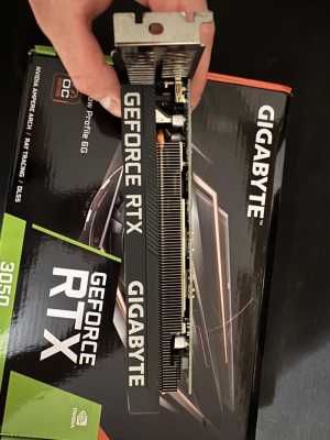 Видеокарта GeForce RTX 3050 ОС Low Profile 6гб
