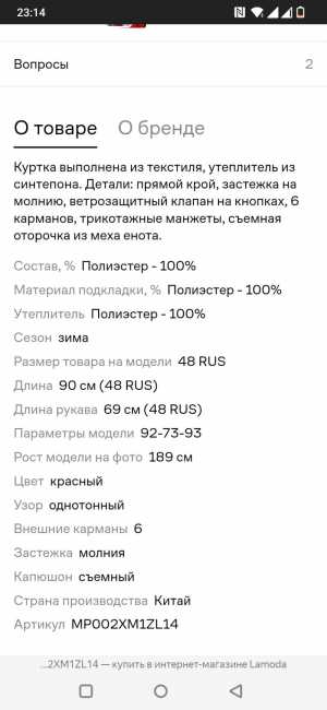 Пуховик