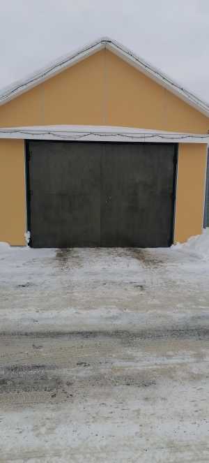 Ворота гаражные металлические