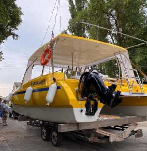 Катамаран пластиковый. Каролина-8м.