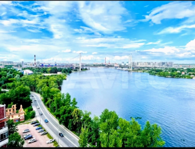 Трехэтажная 4-к квартира, 153 м2, 16/18 эт. с потрясающим видом