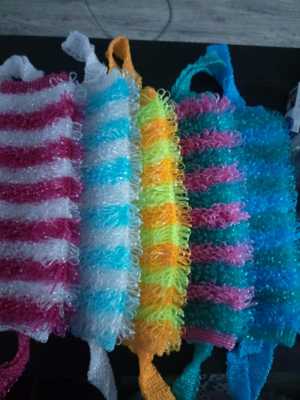 Мочалки ручной работы