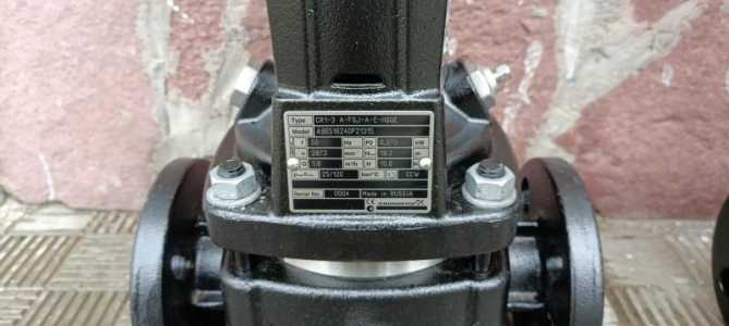 Насос повысительный Grundfos CR 1-3 A