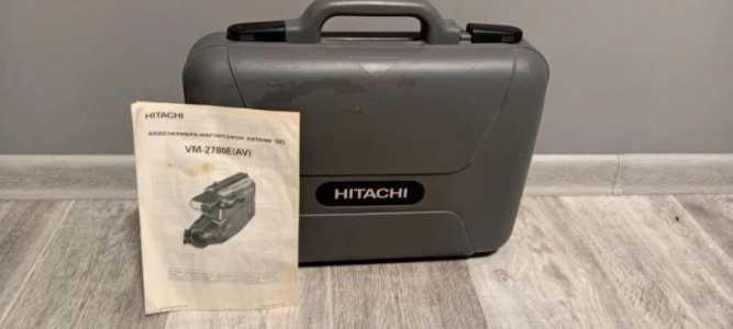 Касетная видео камера Hitachi