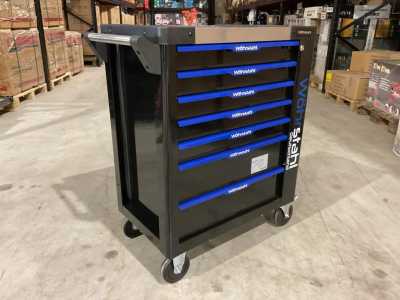 Тележка с инструментом; 7 ящиков