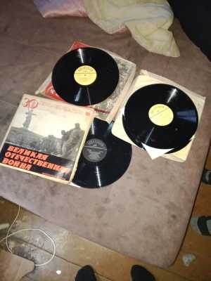 Пластинки Победы