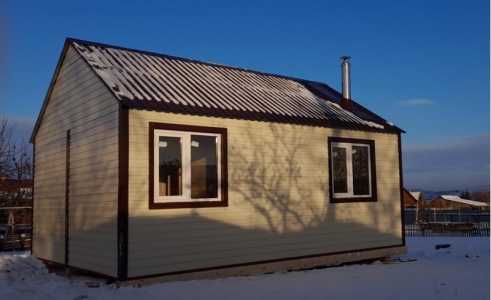 дачный домик 4,8м.* 6м., садовая бытовка.