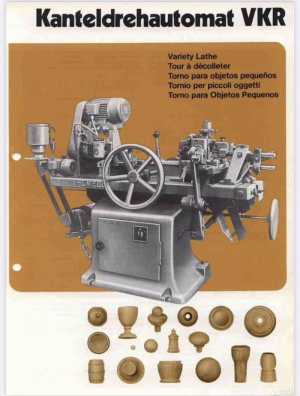 Станок копировальный hempel vkr