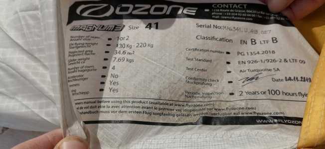 ������ ��������� �������� Ozone Magnum 3, 41 ��. �