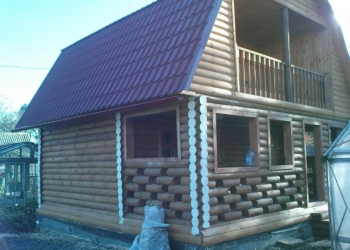 Монтаж кровли на садовый домик