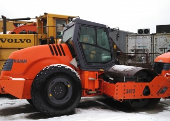 грунтовый каток Hamm 3412, год выпуска 2014,