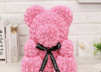 Мишки из роз