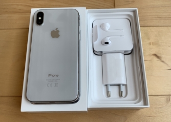 Apple iPhone X 64 гб серебристый