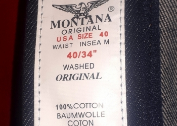 Джинсы Montana. Оригинал. ЕСТЬ ВСЕ РАЗМЕРЫ!!!