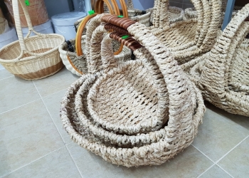 Корзины плетеные, ротанг