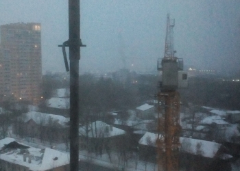 Уборка снега с крыш