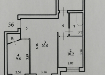 3-к квартира, 67 м2, 5/9 эт.СТАРЫЙ МОСКОВСКИЙ ПРОЕКТ