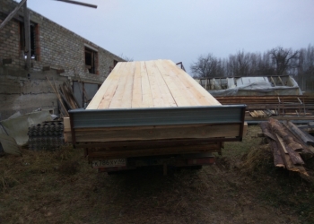 Приспособление для перевозки негабаритного груза на газели.