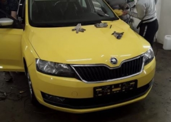 Оклейка такси