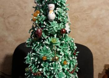 Елочка ручной работы, подарки