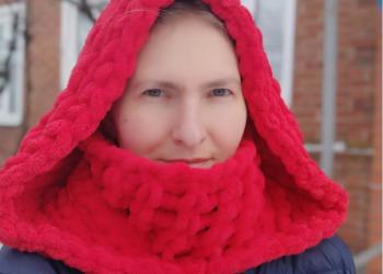 Капор ручной работы