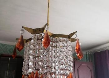 Люстра богемский хрусталь