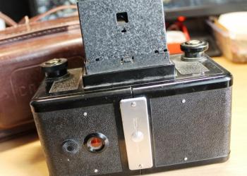 Редкая модификация стерео фотоаппарат Спутник с заземлением