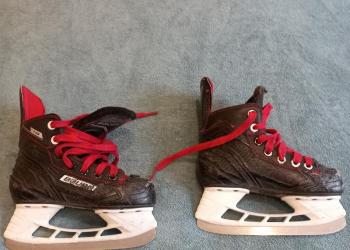 Хоккейные коньки Bauer NS размер 19 см по стельке.