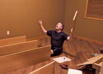 Собрать шкаф купе.