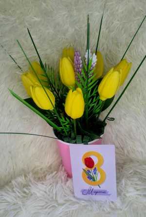 Мыльный букет