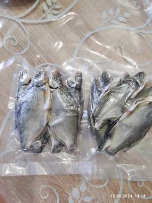 Вяленая рыба.