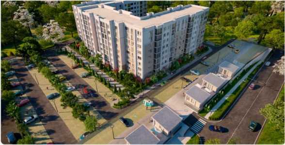 1-к квартира, 34 м2, 1/8 эт. ЖК Утесов