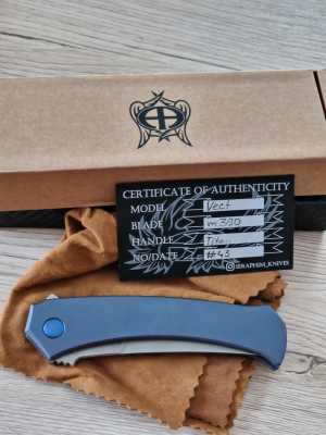 Нож складной seraphim knives vect #45 m390