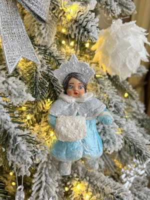 Ватная игрушка «Снегурочка»