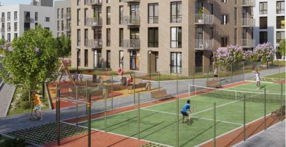 1-к квартира, 34,81 м2, 4/4 эт. ЖК Кубики