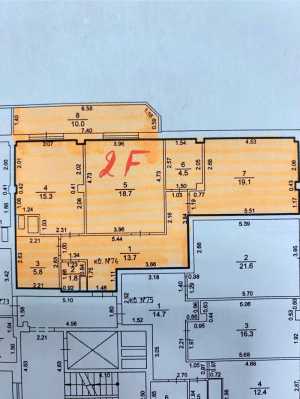 2-к. квартира, 88,9 м, 2/10 эт. план. 2F