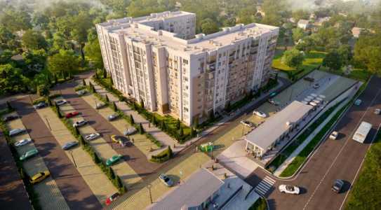 1-к квартира, 34 м2, 3/8 эт. ЖК Утесов