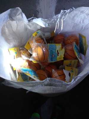 Игрушечные мячики