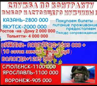 Военная Служба по контракту