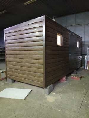 Баня каркасная