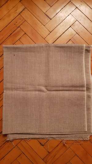 Лен отрез 90 см х 2 метра.