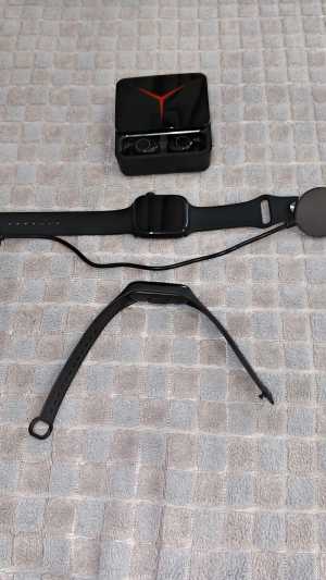 Часы , наушники