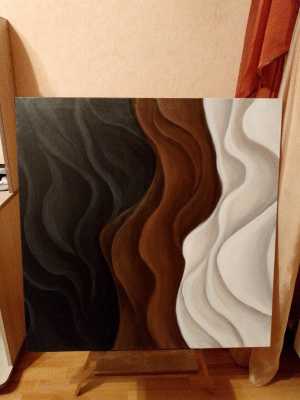 Картина интерьерная, Холст 90×90