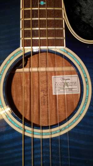 Электроакустическая гитара Takamine PT-108, Япония.
