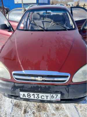Chevrolet Lanos, 2007 цвет вишневый полная предпродажная подготовка в СТО